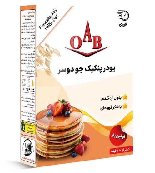 او آ ب پودر پنکیک جو دوسر 250 گرمی